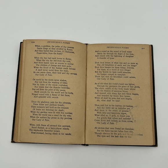 Rare Algernon Charles Swinburne / Poems 1920’s Modern Library - Picture 9 of 16